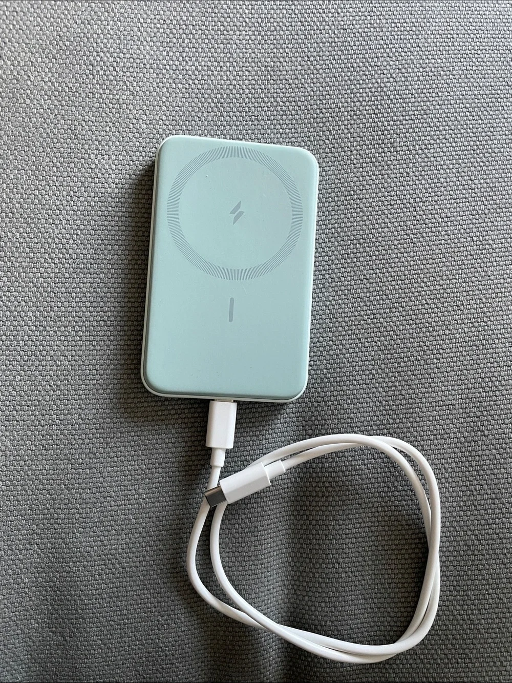 Anker Portable Wireless Power Bank Charger in Sage Green
